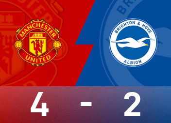 Informe de la Premier League: Cunha anota, Mbemo duplica, Manchester United 4-2 Brighton para ganar tres partidos consecutivos