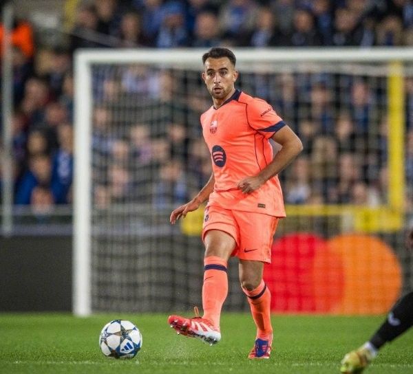 Oficial del Barcelona: Eric García tiene la nariz rota y usará una máscara protectora