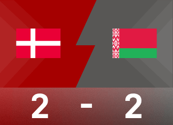 Informe previo al Mundial: Isaacson anota el gol de la salvación, Dinamarca 2-2 Bielorrusia