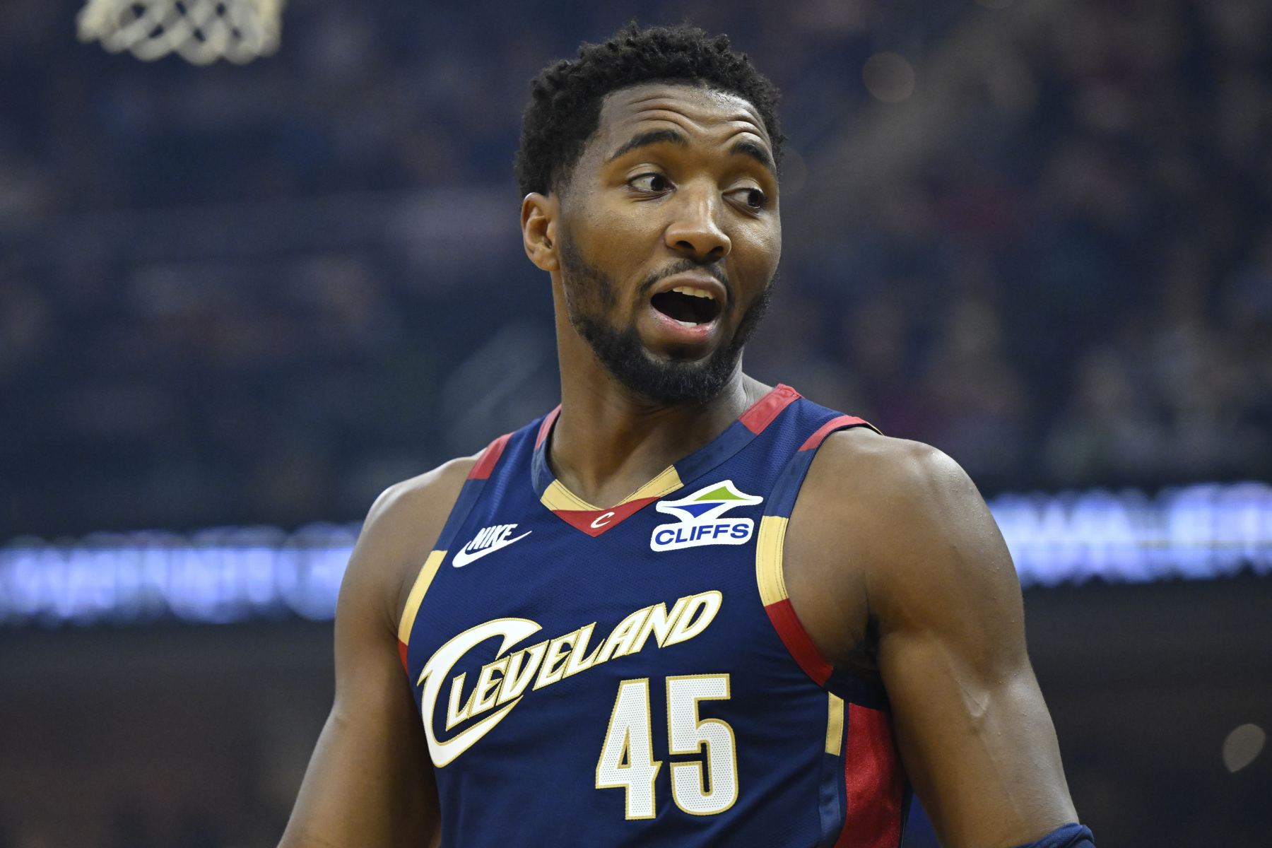 Mitchell anotó más de 45 puntos por quinta vez en su carrera con los Cavaliers, empatado con Irving y empatado en el segundo lugar en la historia del equipo.