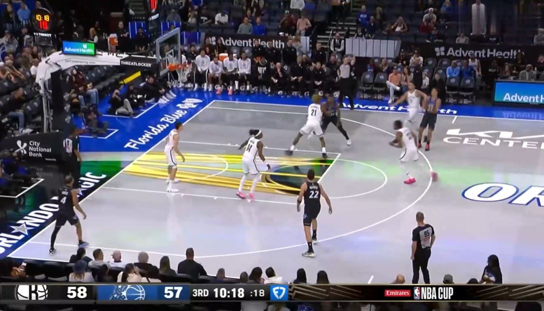 ¡El control de errores es bueno! Los Nets cometieron 0 errores en un solo cuarto y ganaron al Magic para revertir el juego.
