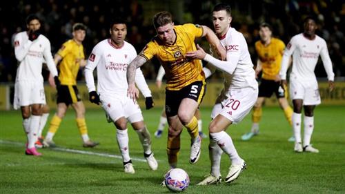 Condado de Newport vs Manchester United