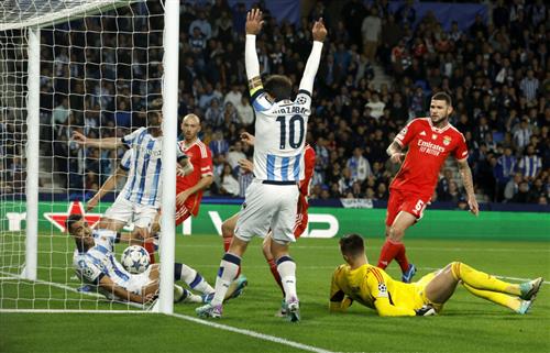 Real Sociedad vs Benfica